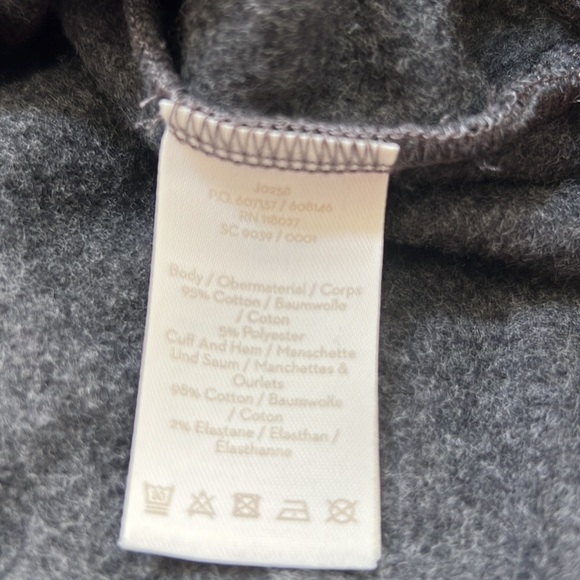 Boden Star Velvet Gray Sweatshirt Arabella Crew Neck, Size Small, EUC - Picture 16 of 16
